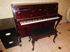 Hastings upright piano