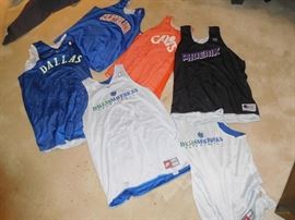 William's practice jerseys
