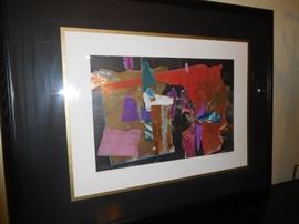Artist signed Patricia A Beatty: "Once Familiar and Exotic"