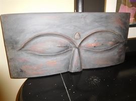 Large wooden carving