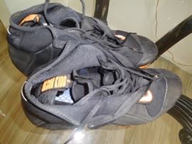 Jason Kidd's shoes, signed on toe... gift to Hot Rod