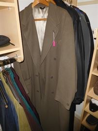 Christian Dior full length cashmere coat