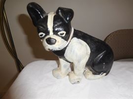 Antique cast iron door stop