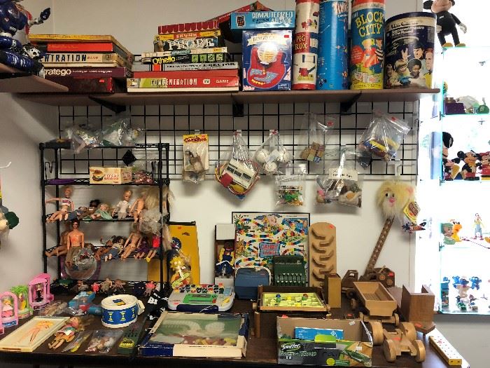 vintage toys and barbies
