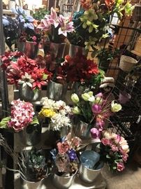 artificial flowers **50% off**
