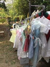 Children vintage coats and dresses