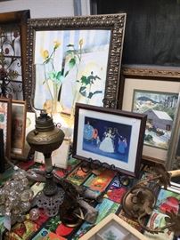 Various vintage pictures and Disney pictures 