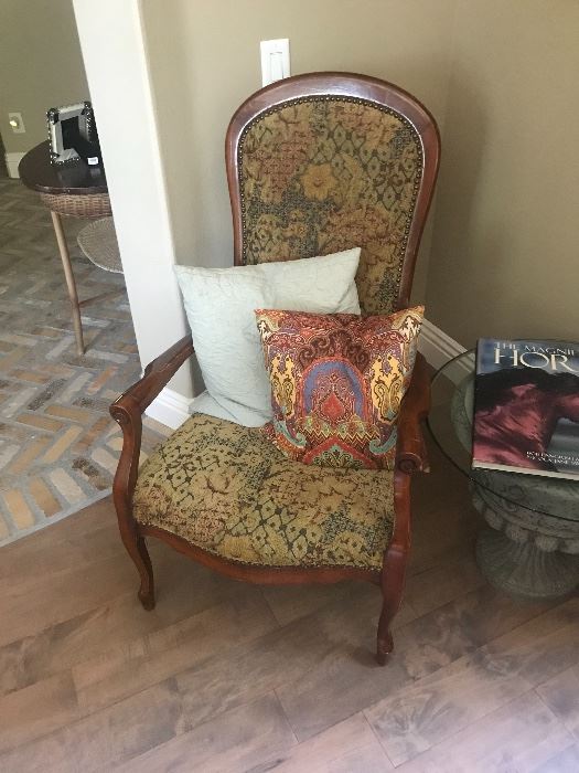 Victorian Era Arm Chair 
(There are 2 identical available)