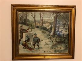 Vintage Framed Print