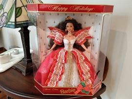 1997 Happy Holidays Barbie in box