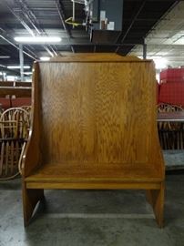 Wood Entry Way Bench