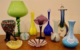 Art glass collection