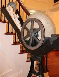 Shirley Klinghoffer "Recycle-Grinder" Marble Sculpture