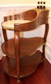 Art Deco Rolling Bar