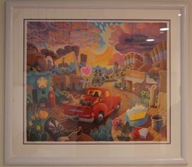 Stephan Morath Lithograph