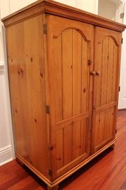 Pine TV cabinet