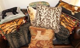 Large Assortment Custom Pillows