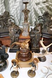 Bronzes and Metal Figural Statues