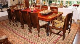 12 Early 20th Century Egytian Revival Chairs from the Estate of John Paul Getty (Sold at Sotheby's)