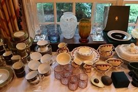 Cut Glass, Art Glass & Murano Glass