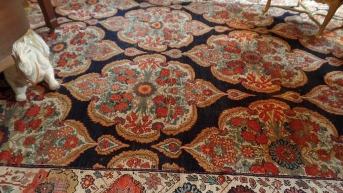 antique Persian  Sarouk  or Channing carpet...12' 1" x 18' 10" perfect condition....$7,850