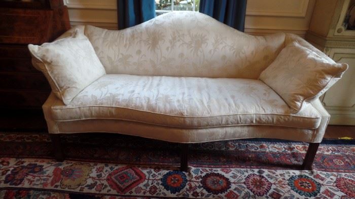 Chippendale sofa down cushion $1,500.00