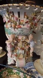 one of many, German, believed to be Dresden  or Meissen. Call for info..