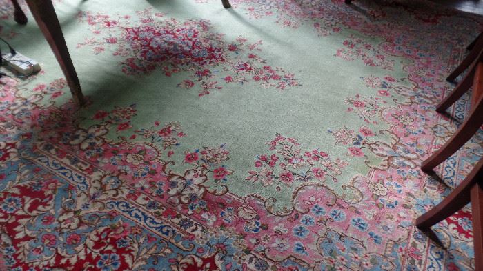 Antique Kerman rug 9'10" x 13'4" $2,900