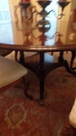 round 60" dinning room table  $1,400 