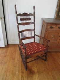 Fancy Antique Rocking Chair