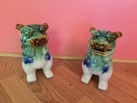 Chinese foo dogs
