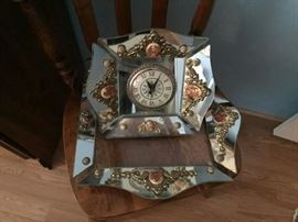 Antique clock set