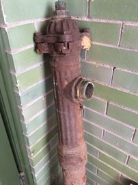 Small, but tall old fire hydrant used many years ago.  $20