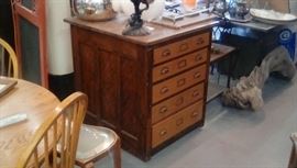 1880s map makers chest