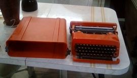 50's Valentine Type writer
