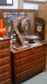 Willets MCM low chest and hanging mirror