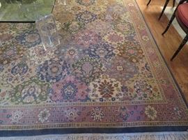 (9x12) oriental rug, multi color, India