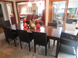 Crate & Barrel dining set