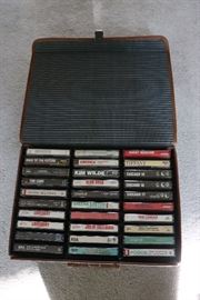 variety of cassette tapes