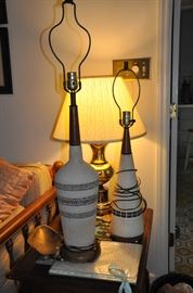 Vintage 70's lamps!