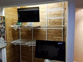 two nice Apple newer monitors