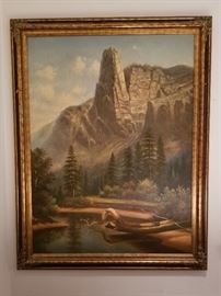 Large nice painting of Yosemite!