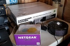 2 Monster Power Home theater amplifiers-one new in box!!