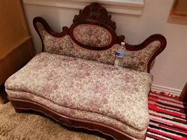 Petite size Victorian love seat-child size!!