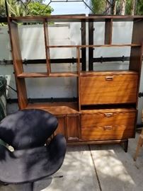 Nice Midcentury wall unit
