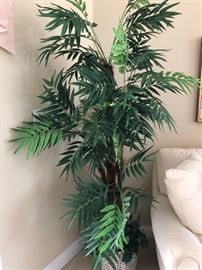 A NICE ASSORTMENT OF  FAUX PLANTS AND TREES TO CHOOSE FROM 