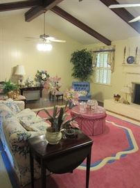 Large living room rug, home décor, crystal, more