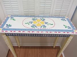 Cute hand painted table
