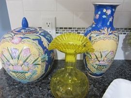 Beautiful glassware and china