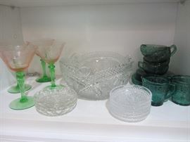 Depression glass, more